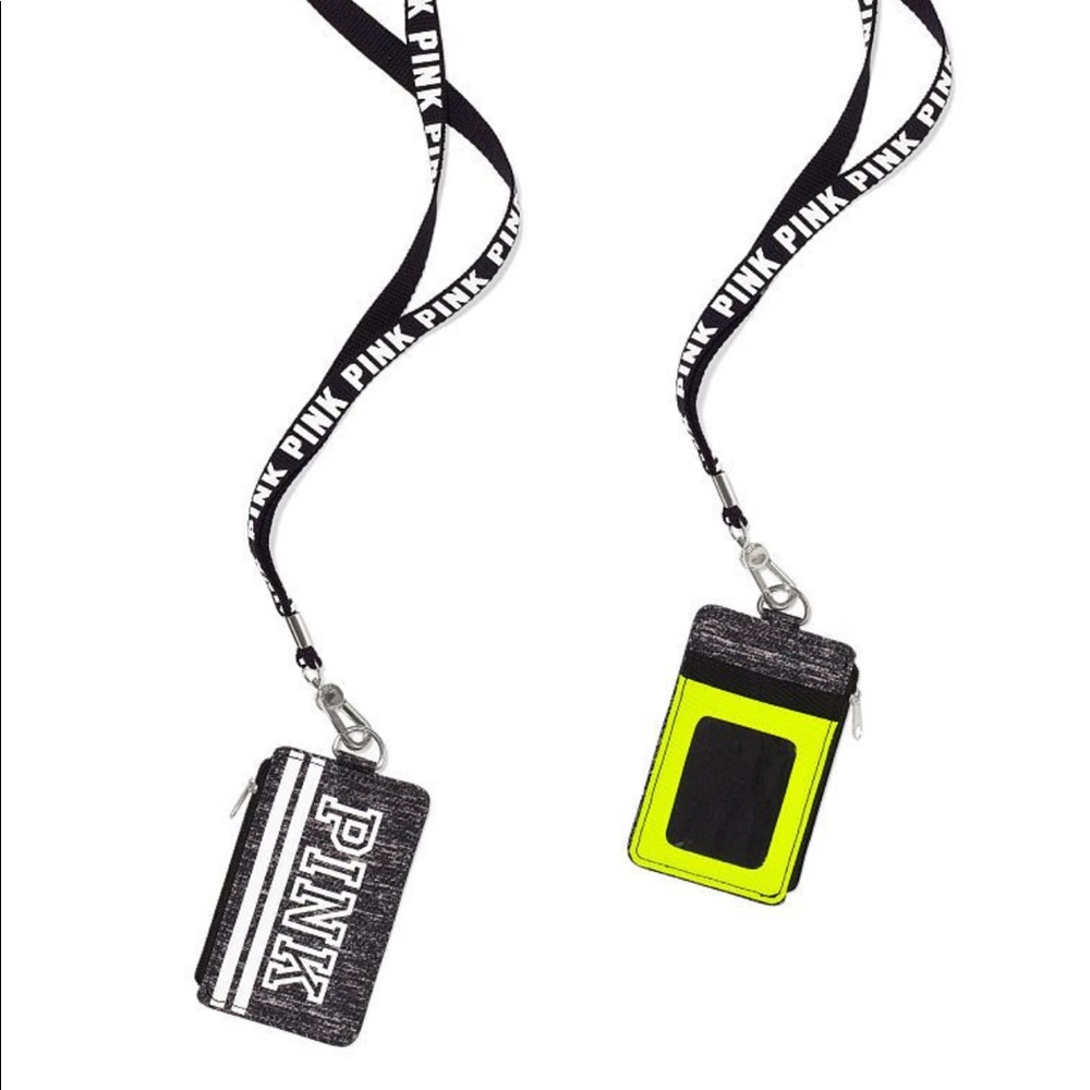 Pink lanyard!